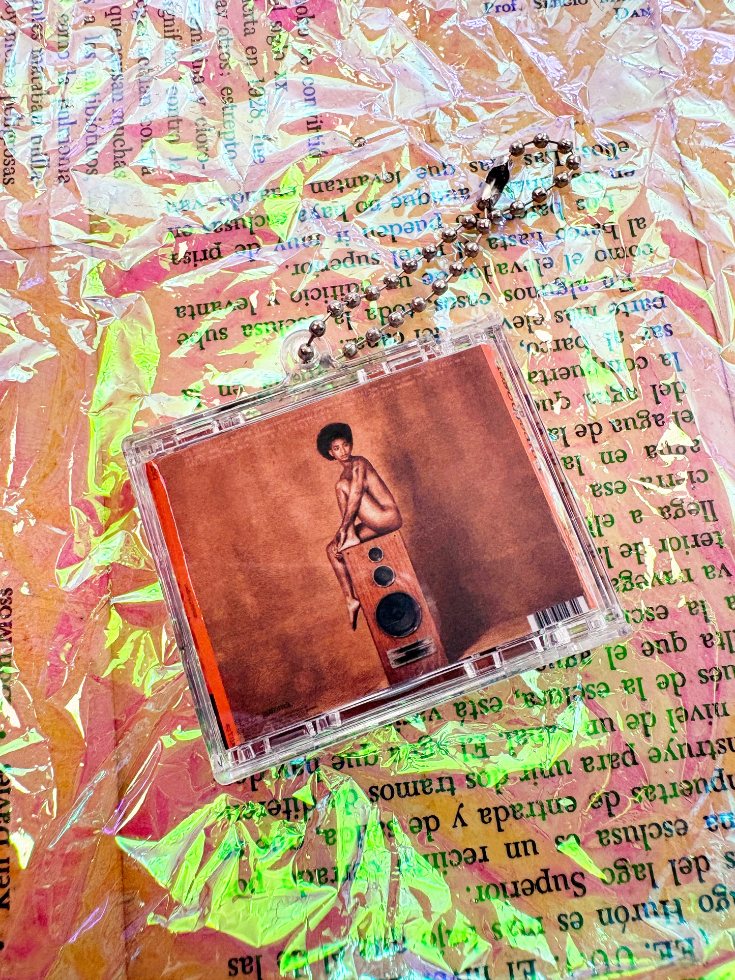 Willow Empathogen- Llavero Mini CD con NFC link personalizado| Regalo Musical Original