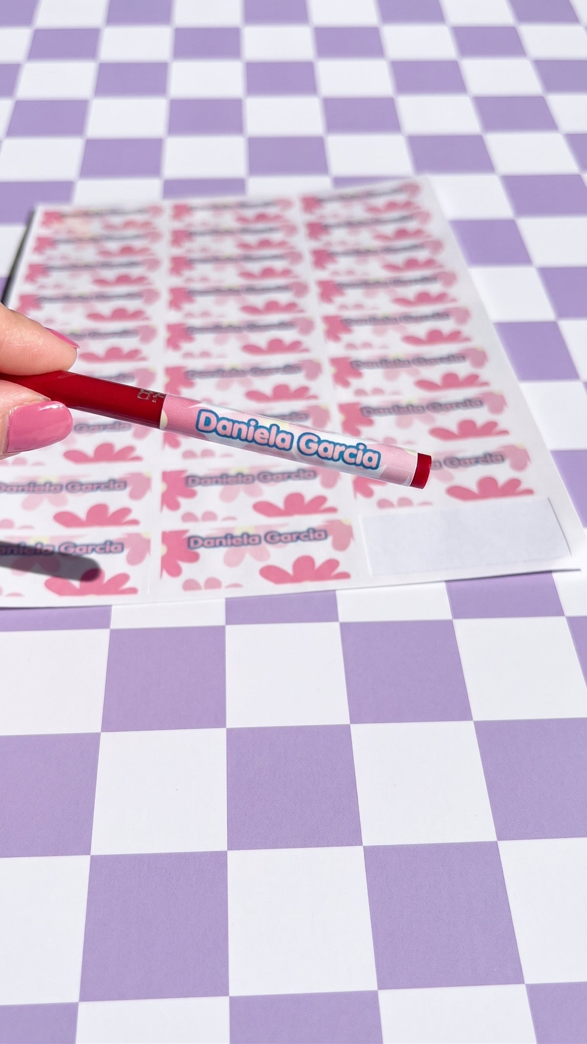 Kit de Stickers Escolares Personalizados de Vinil para Regreso a Clases con accesorios