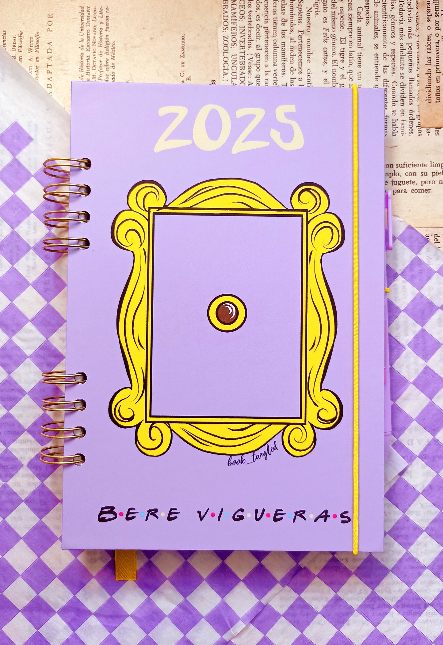 Agenda Friends 2025 personalizable