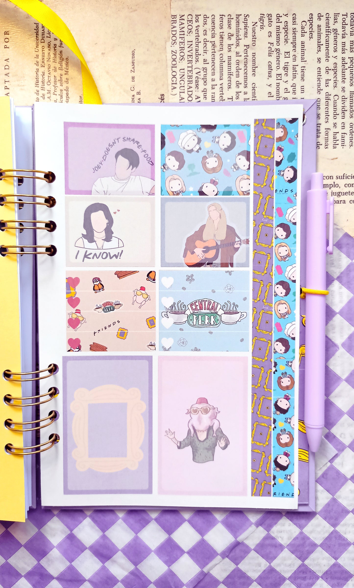 Agenda Friends 2025 personalizable