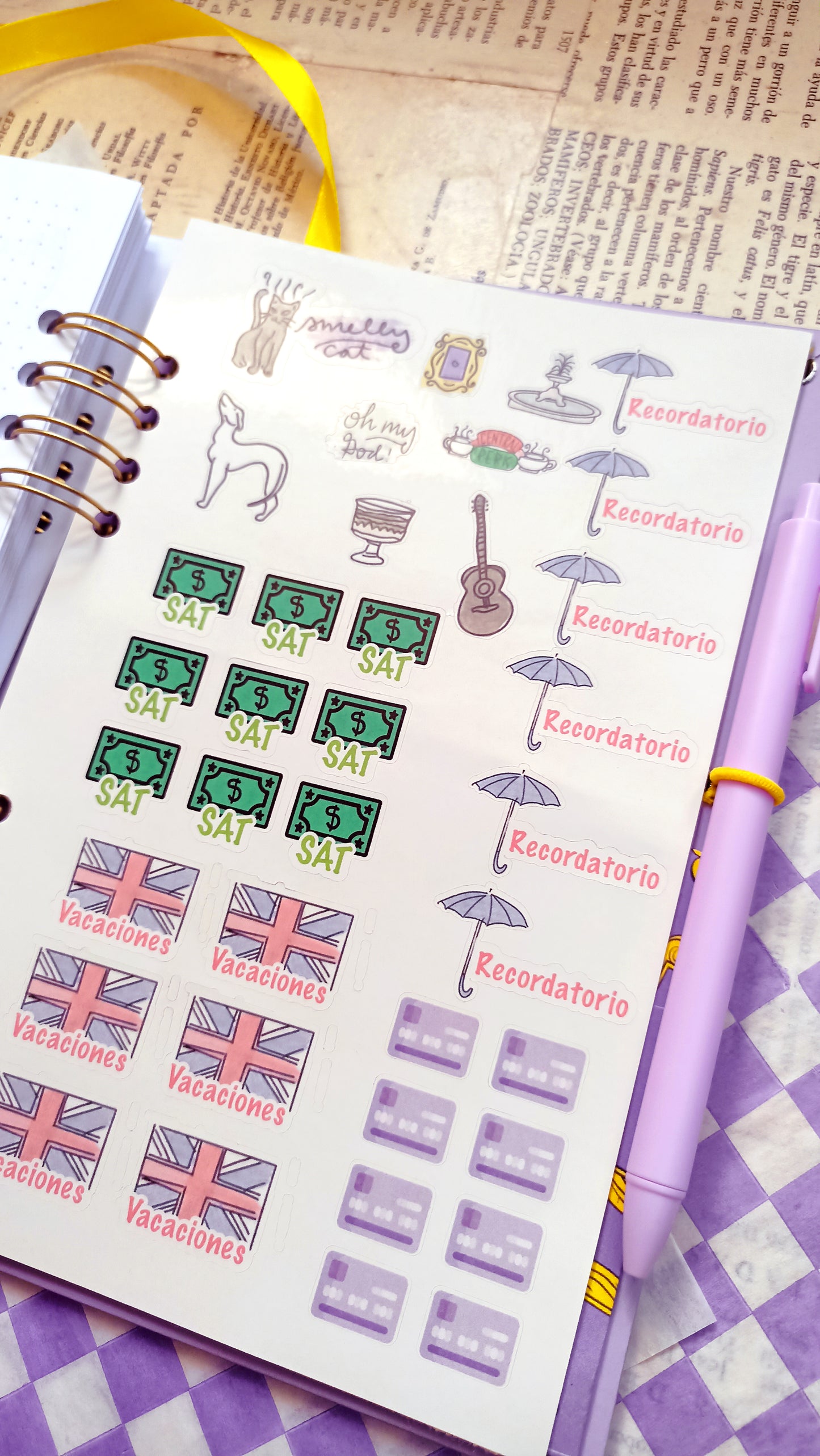 Agenda Friends 2025 personalizable