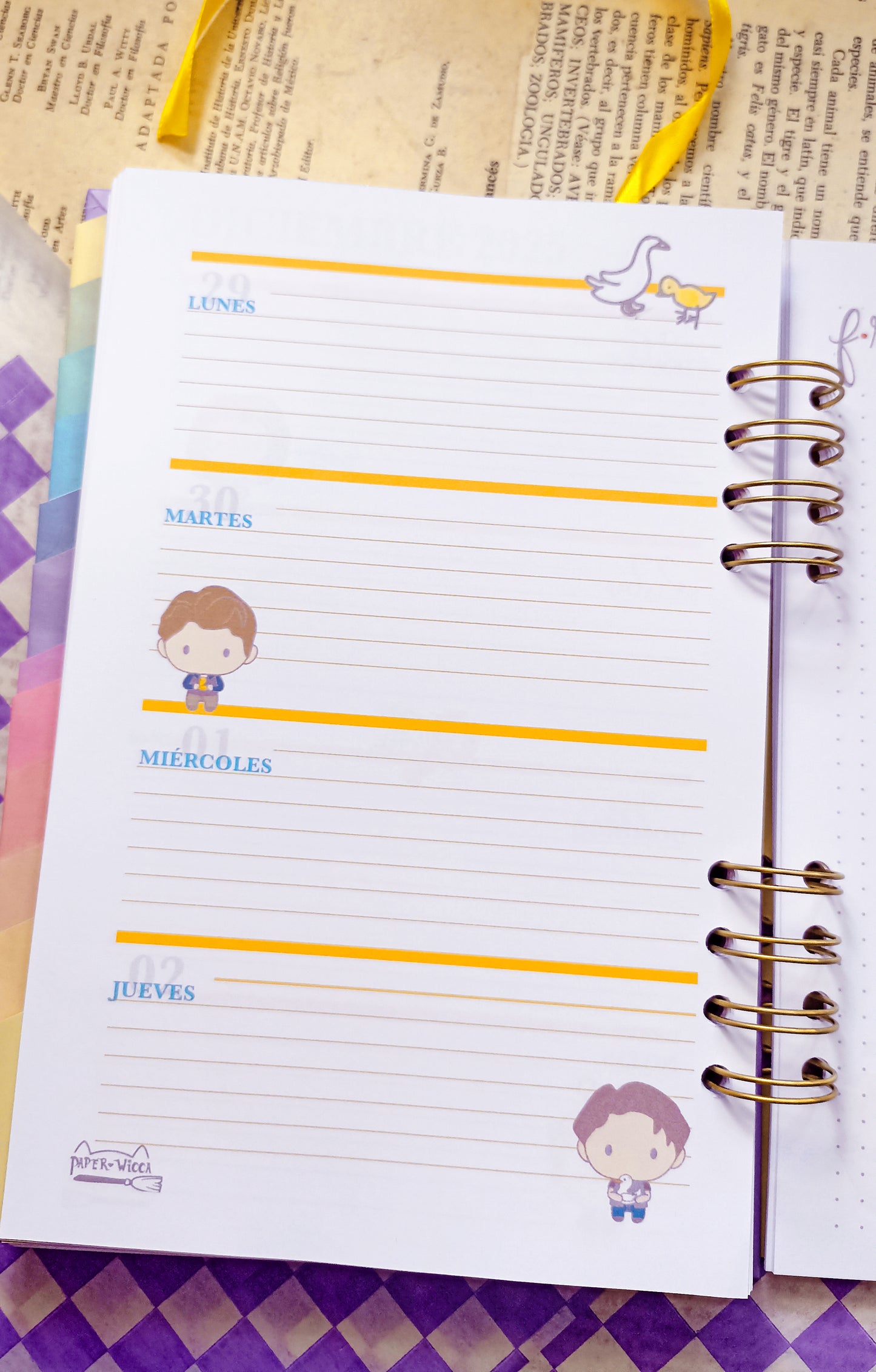 Agenda Friends 2025 personalizable