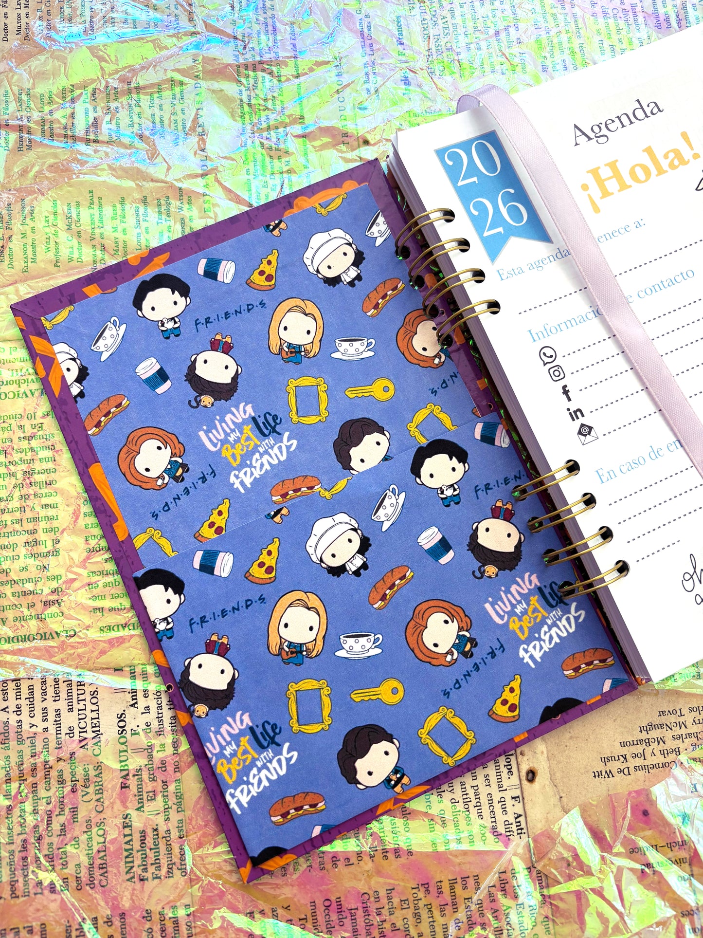 Agenda Friends 2026 personalizable