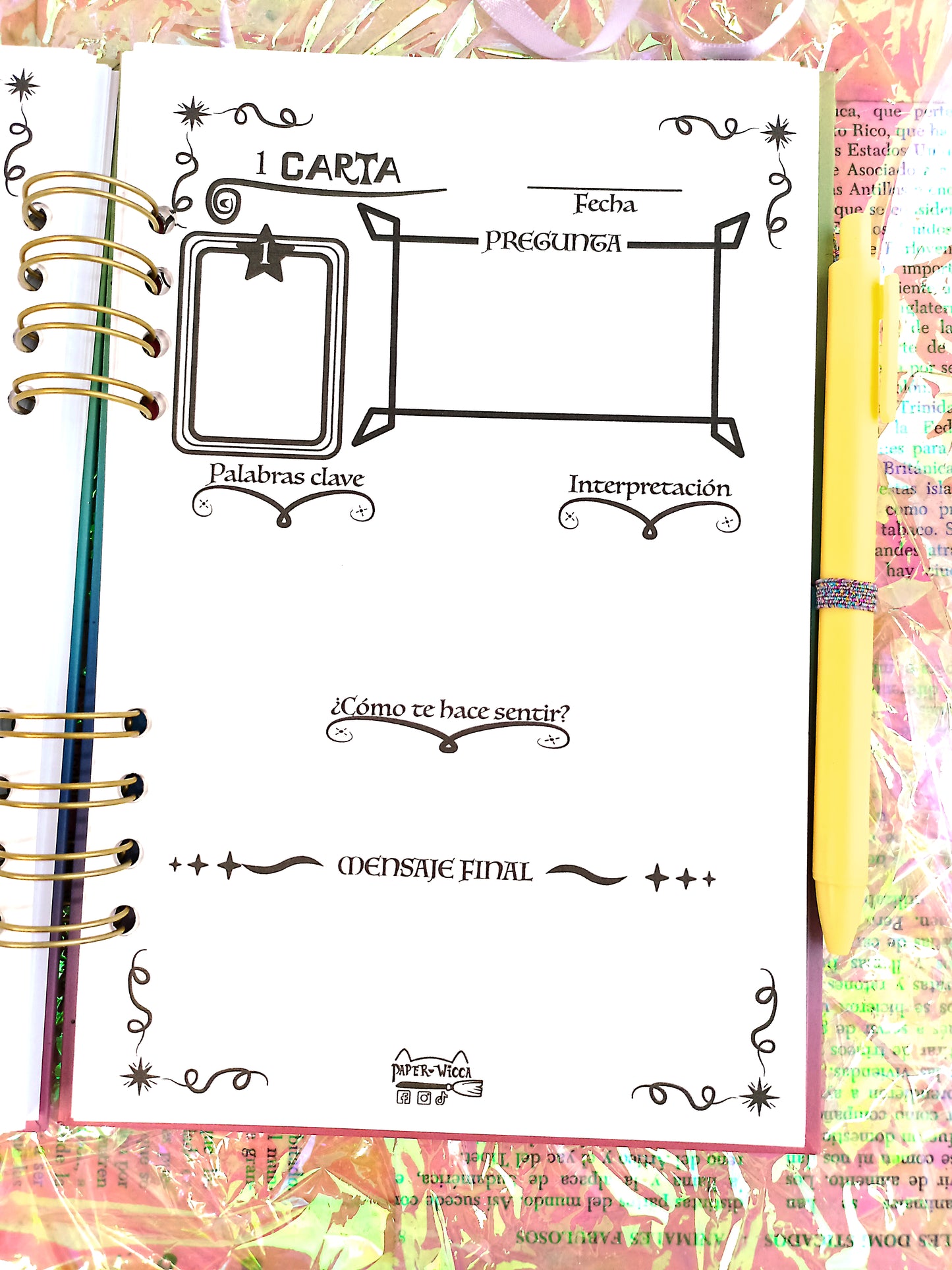 Journal de Tarot – Conecta contigo a través de las cartas