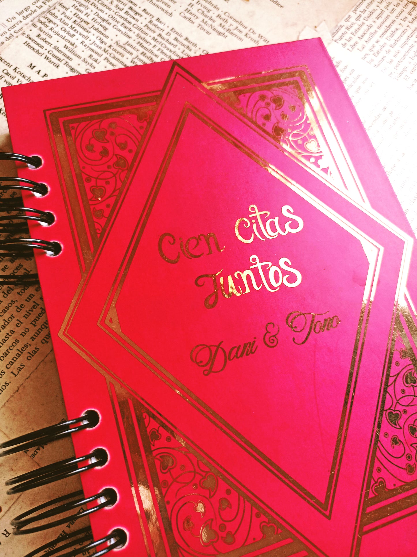 Journal Libro 100 citas en pareja