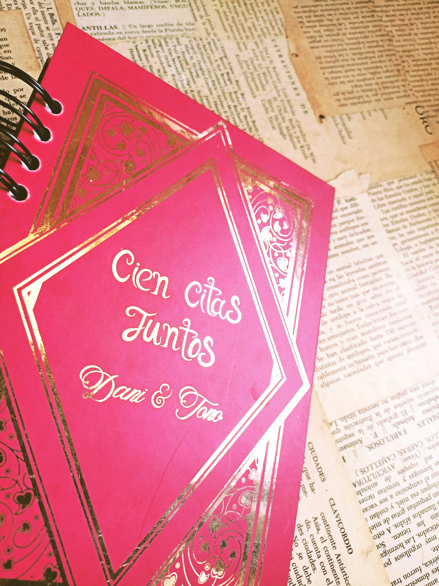 Journal Libro 100 citas en pareja