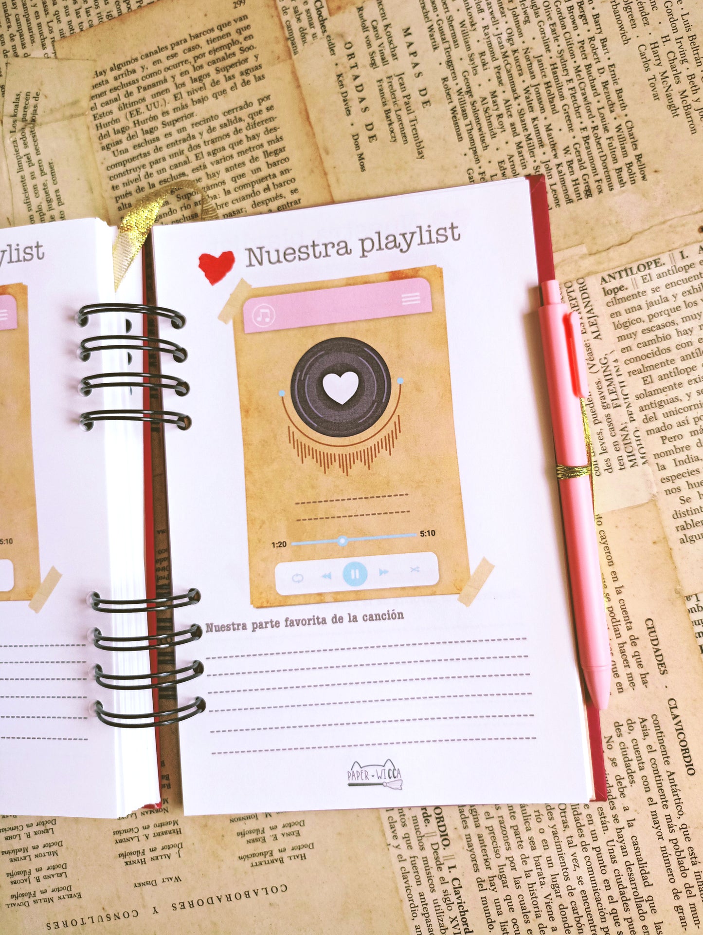Journal Libro 100 citas en pareja
