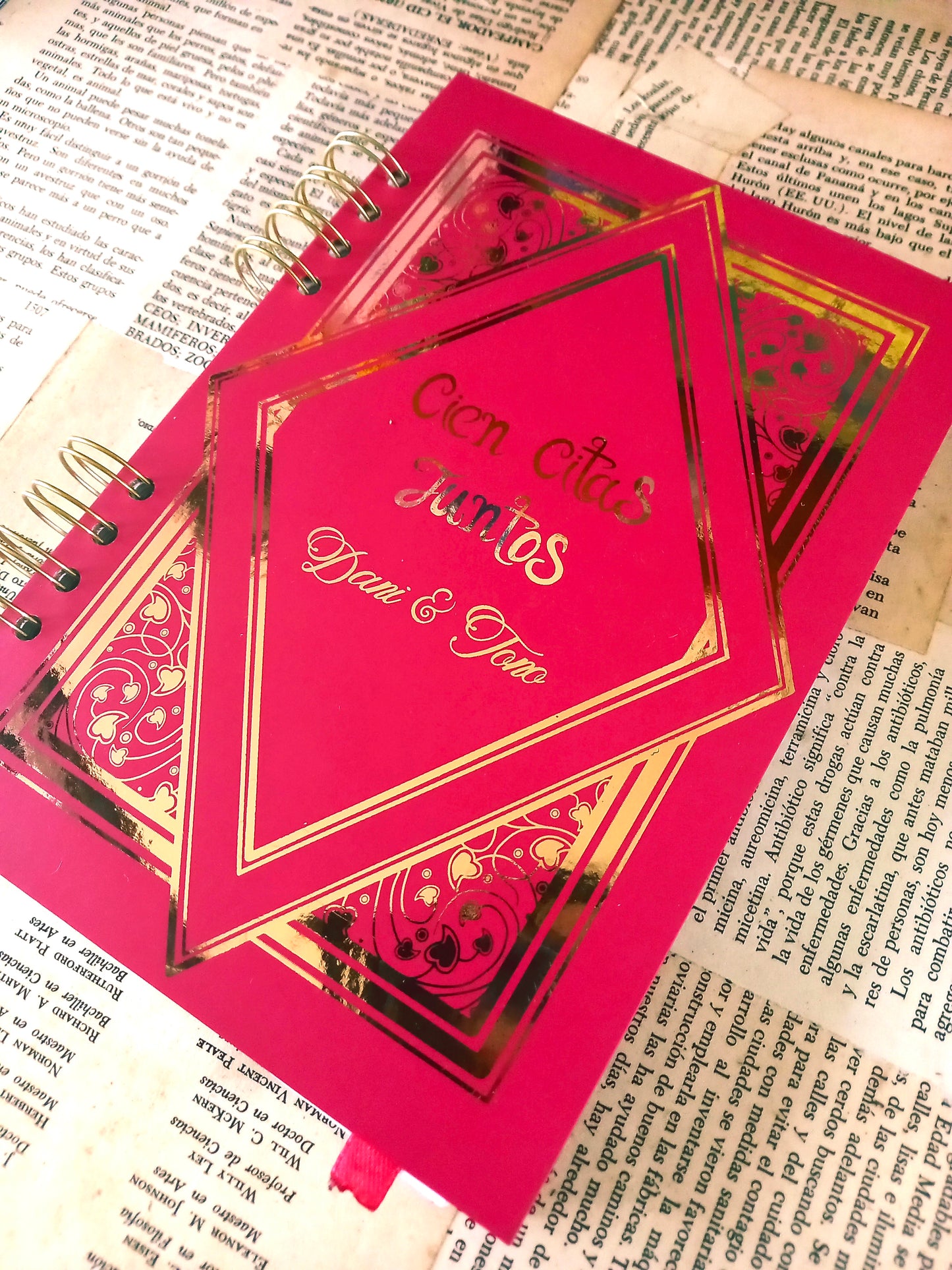 Journal Libro 100 citas en pareja
