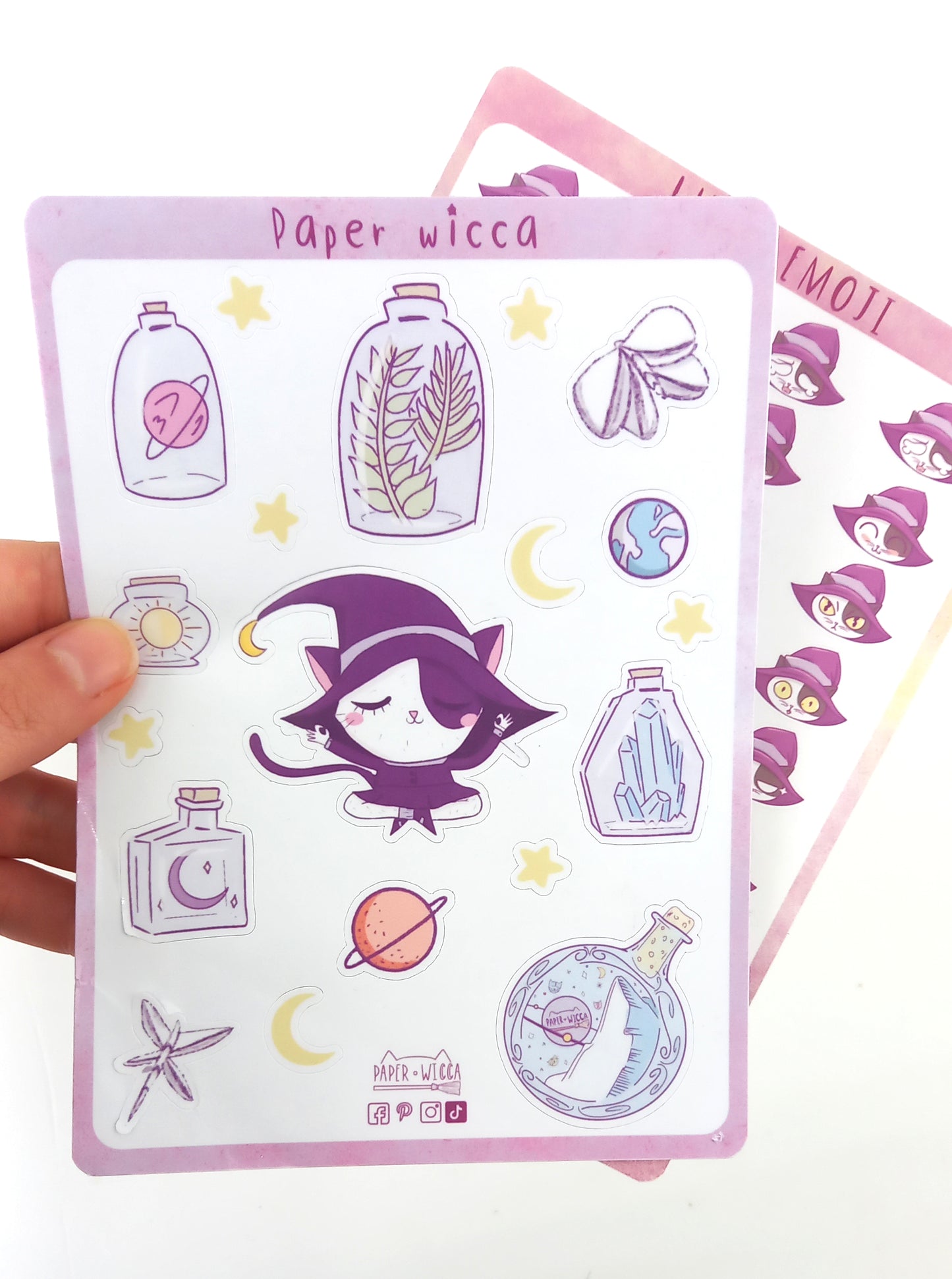 Planilla de stickers Lucy