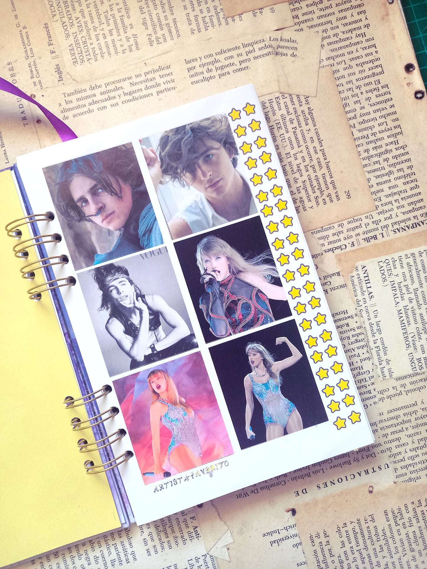 Journal Musical Personalizable: Playlists, Canciones + Stickers