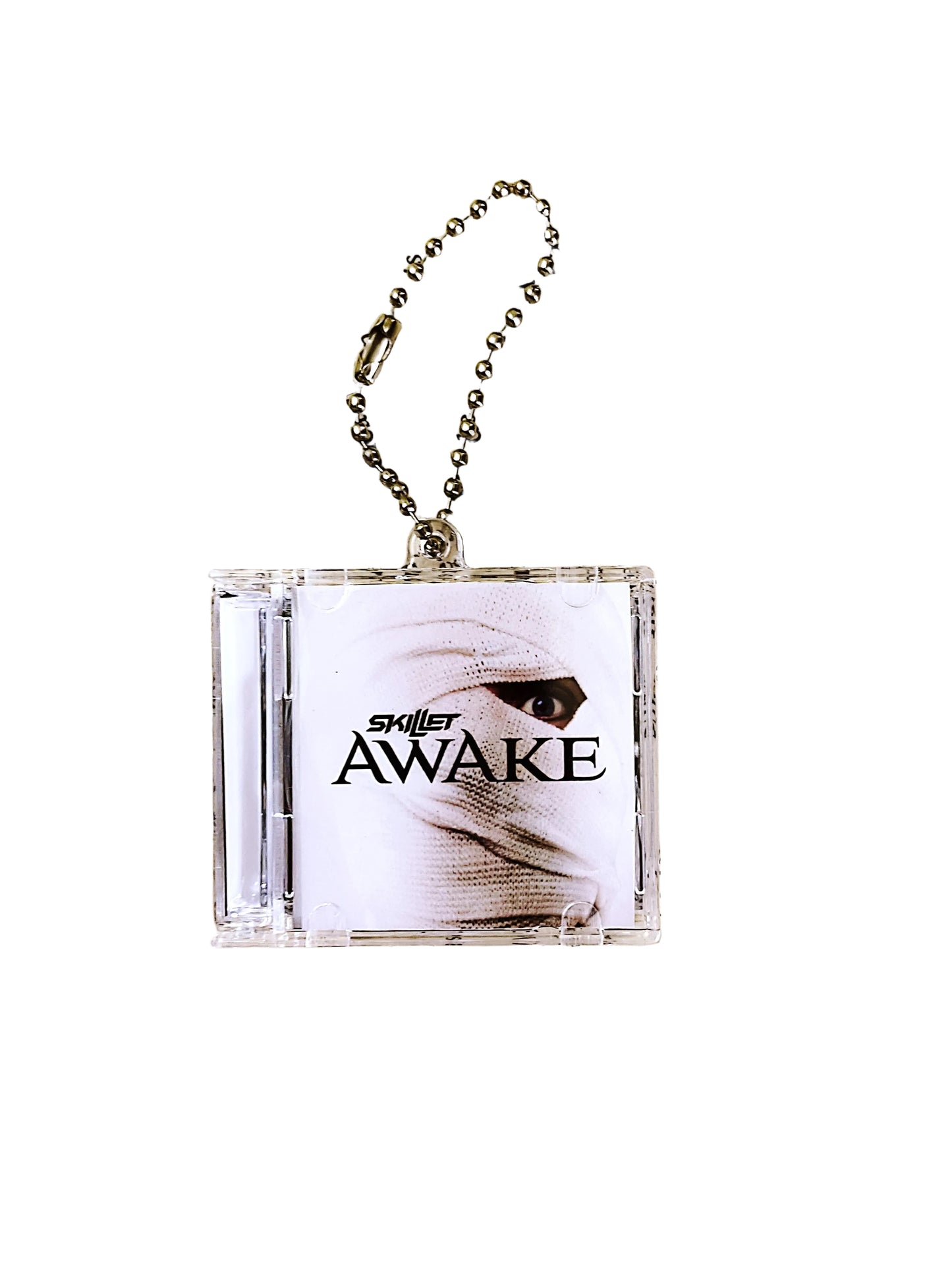 Skillet Awake- Llavero Mini CD  con NFC link personalizado| Regalo Musical Original