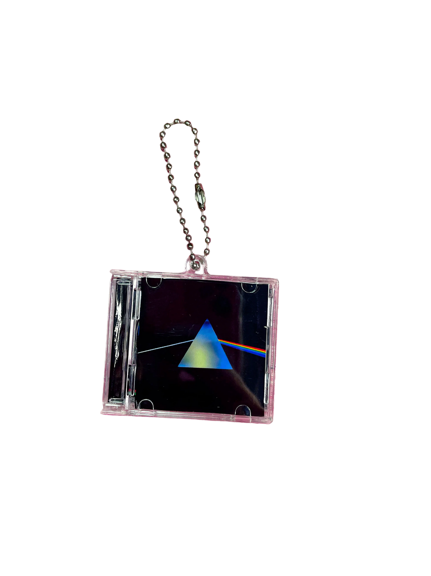 Pink Floyd the other side of the moon - Llavero Mini CD  con NFC link personalizado| Regalo Musical Original