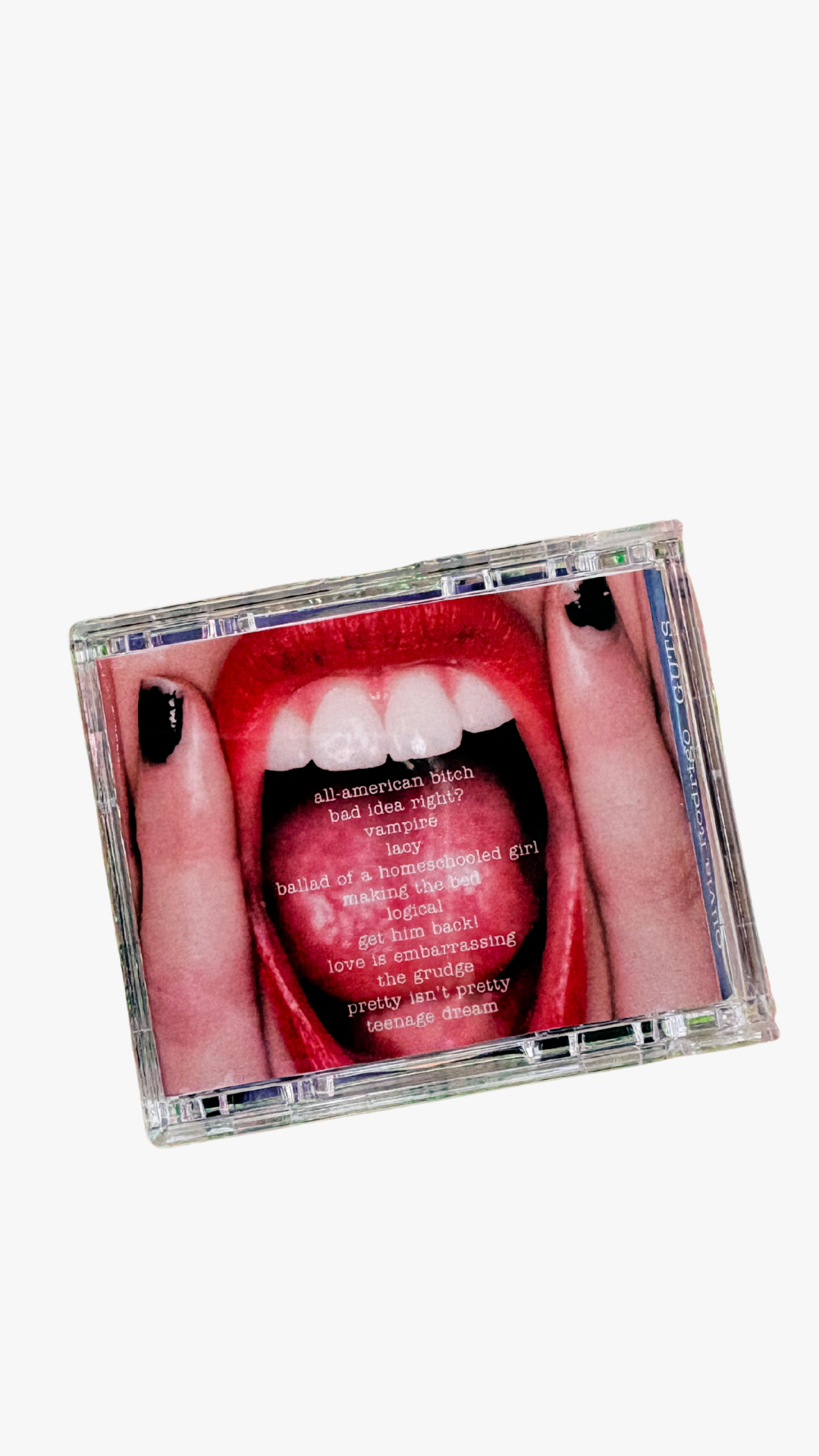 Olivia Rodrigo Gutz- Llavero Mini CD  con NFC link personalizado| Regalo Musical Original