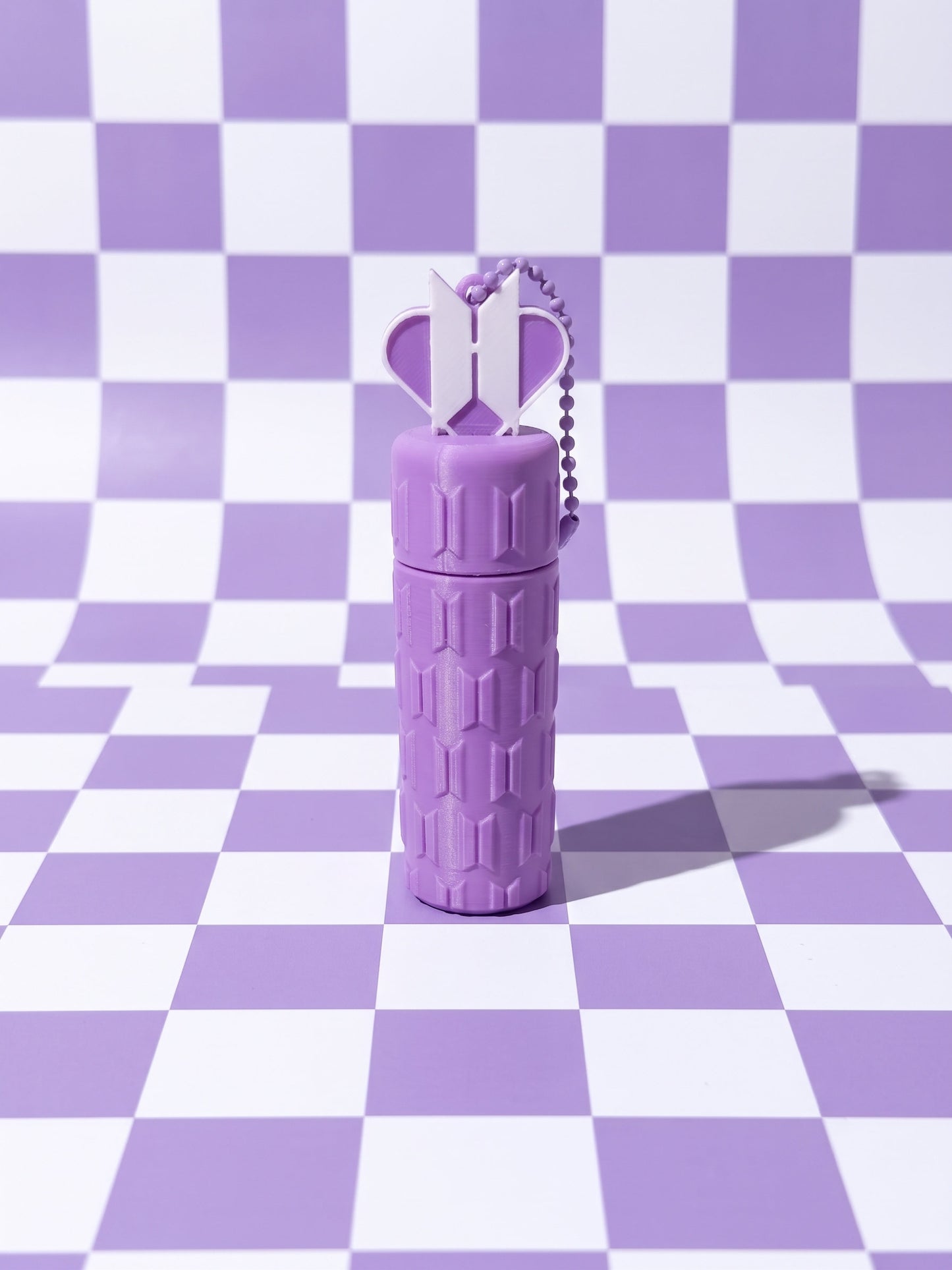 Llavero Porta Labial y Pastillero BT21 BTS