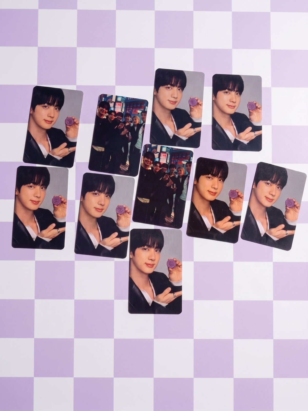 Set de 9/18 Photocards Personalizadas PVC | Artista a Elección