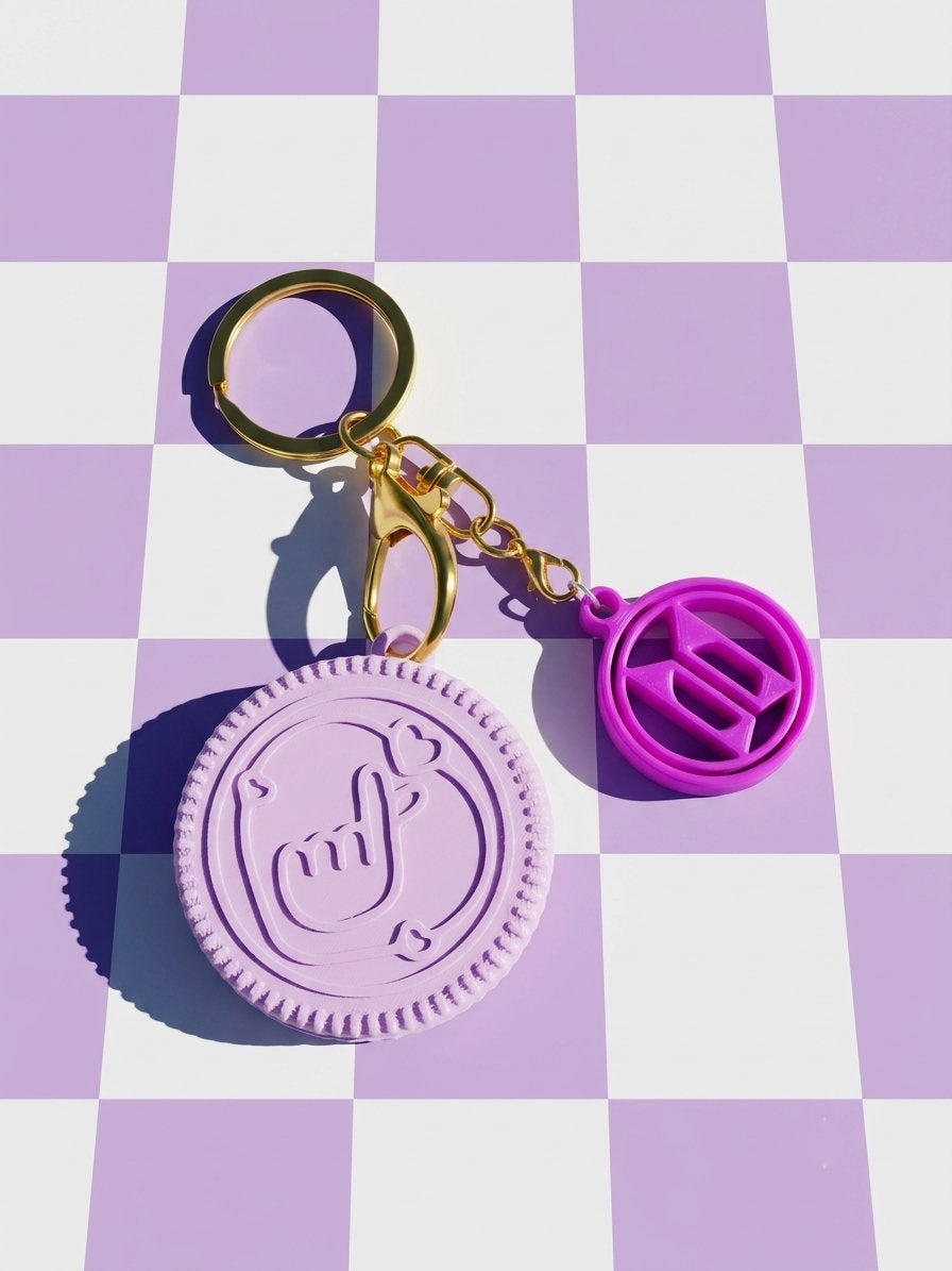 Llaveros Accesorios Kpop Fidget Clicker Oreo Bts