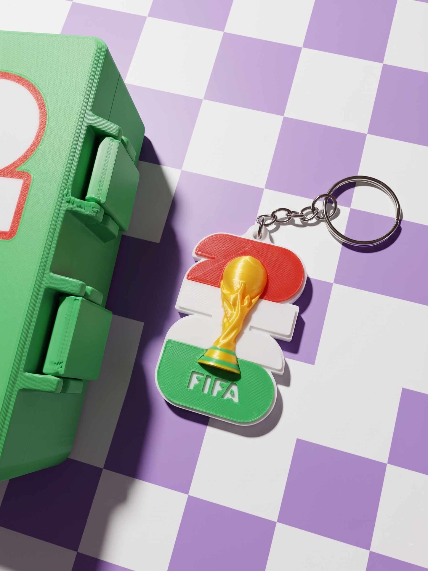 Caja Para Estampas Mundial 2026 Organizador Capacidad 200 Estampas Con Llavero Destapador
