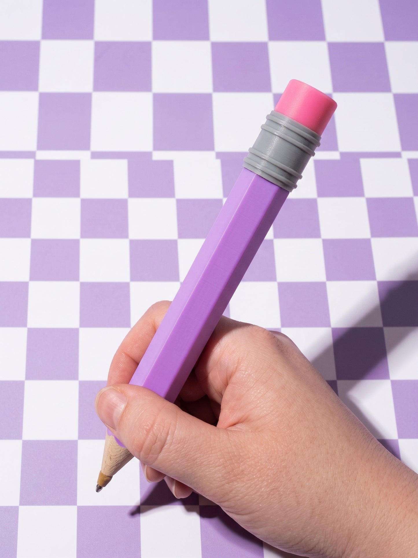 Boligrafo Porta pluma en forma de Lapiz Gigante Tinta reemplazable