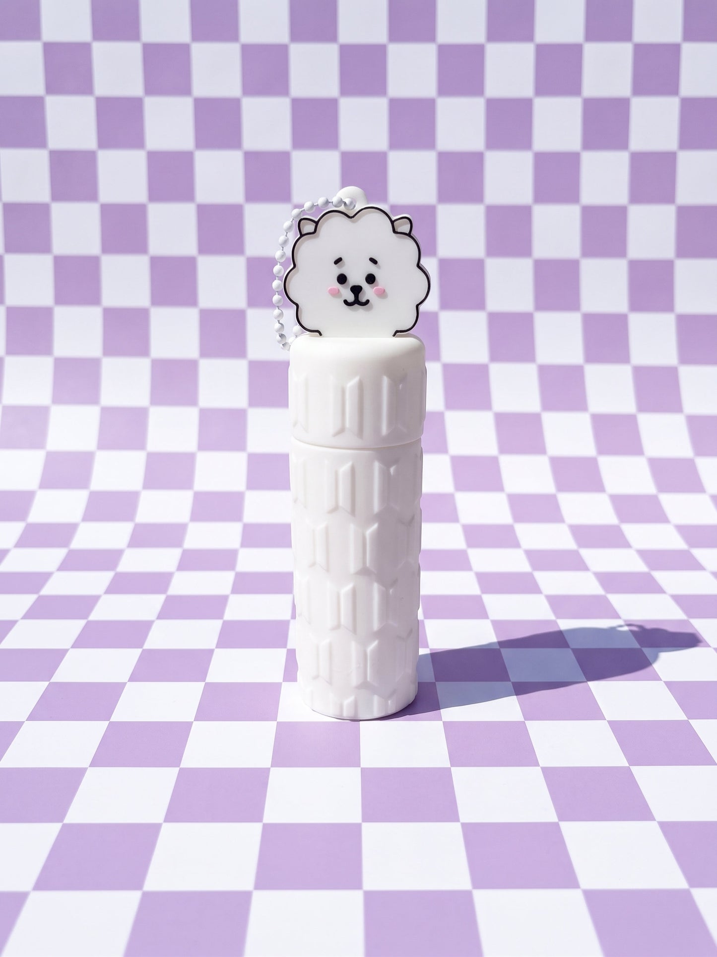 Llavero Porta Labial y Pastillero BT21 BTS