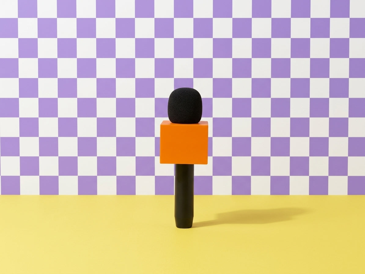 Soporte para Microfono para TikTok,  Reels y generación de contenido.  Personalizado