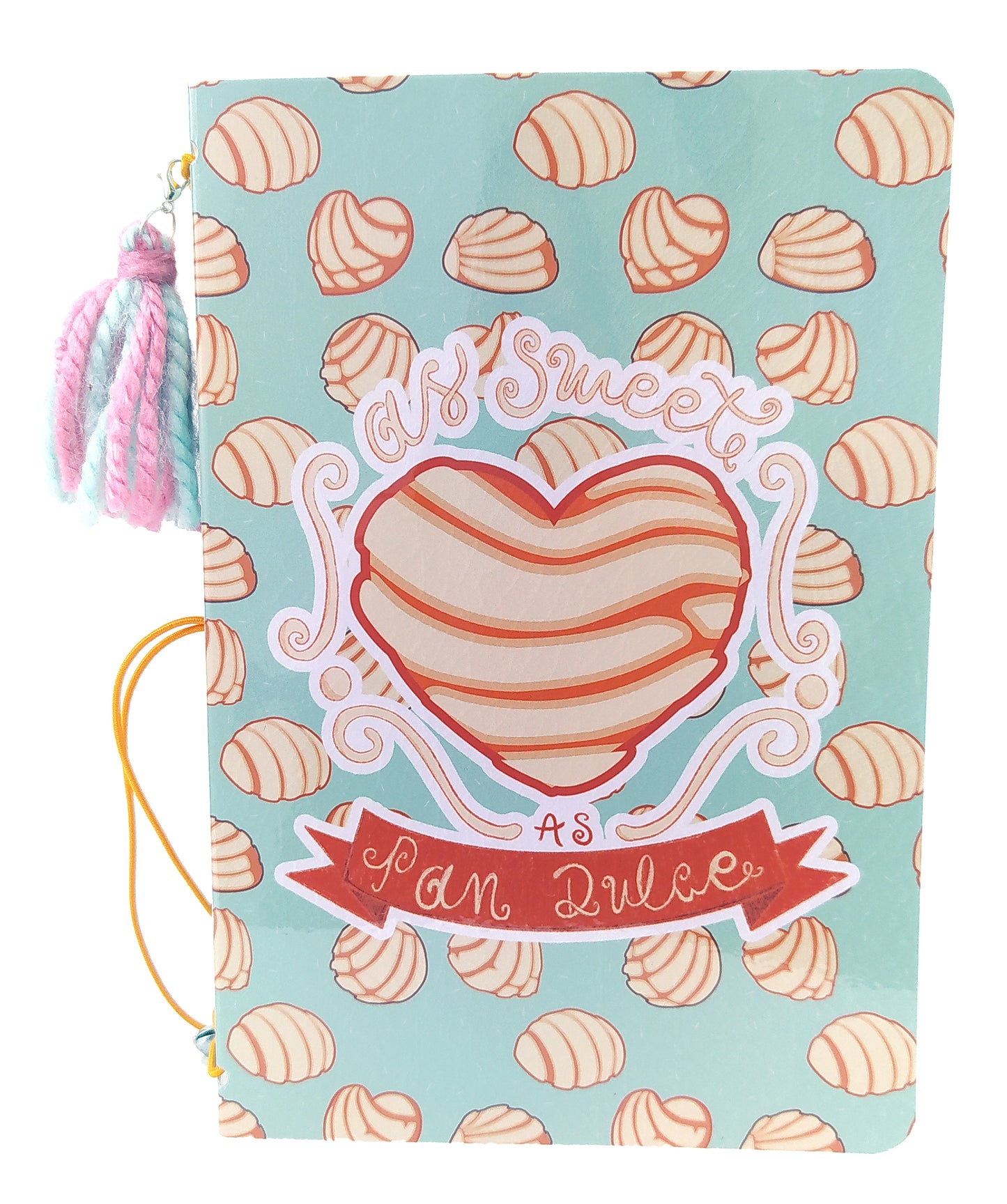 Libreta de viajero para bullet journal Concha pan dulce