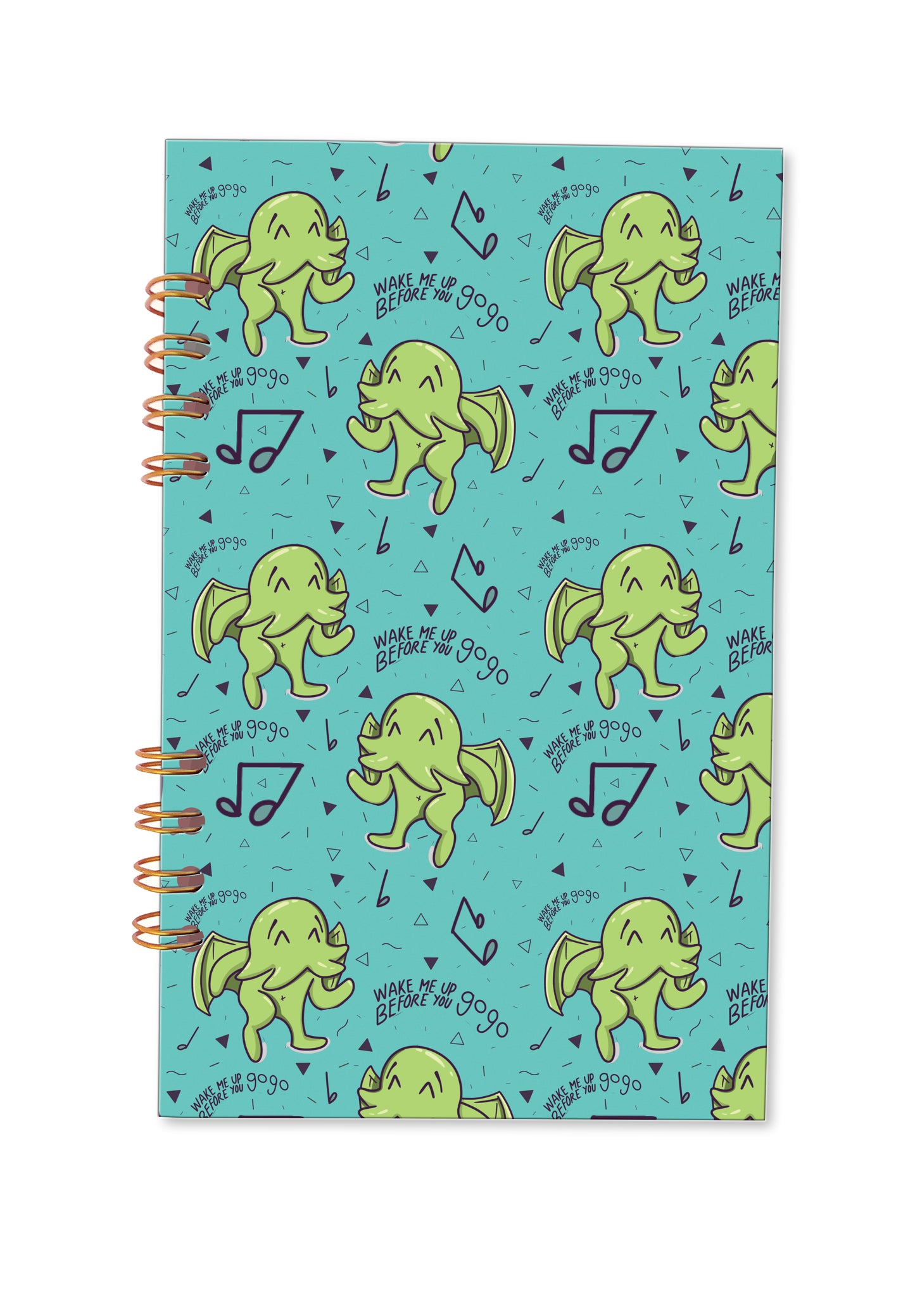 Libreta pasta dura dancig pequeño cthulhu