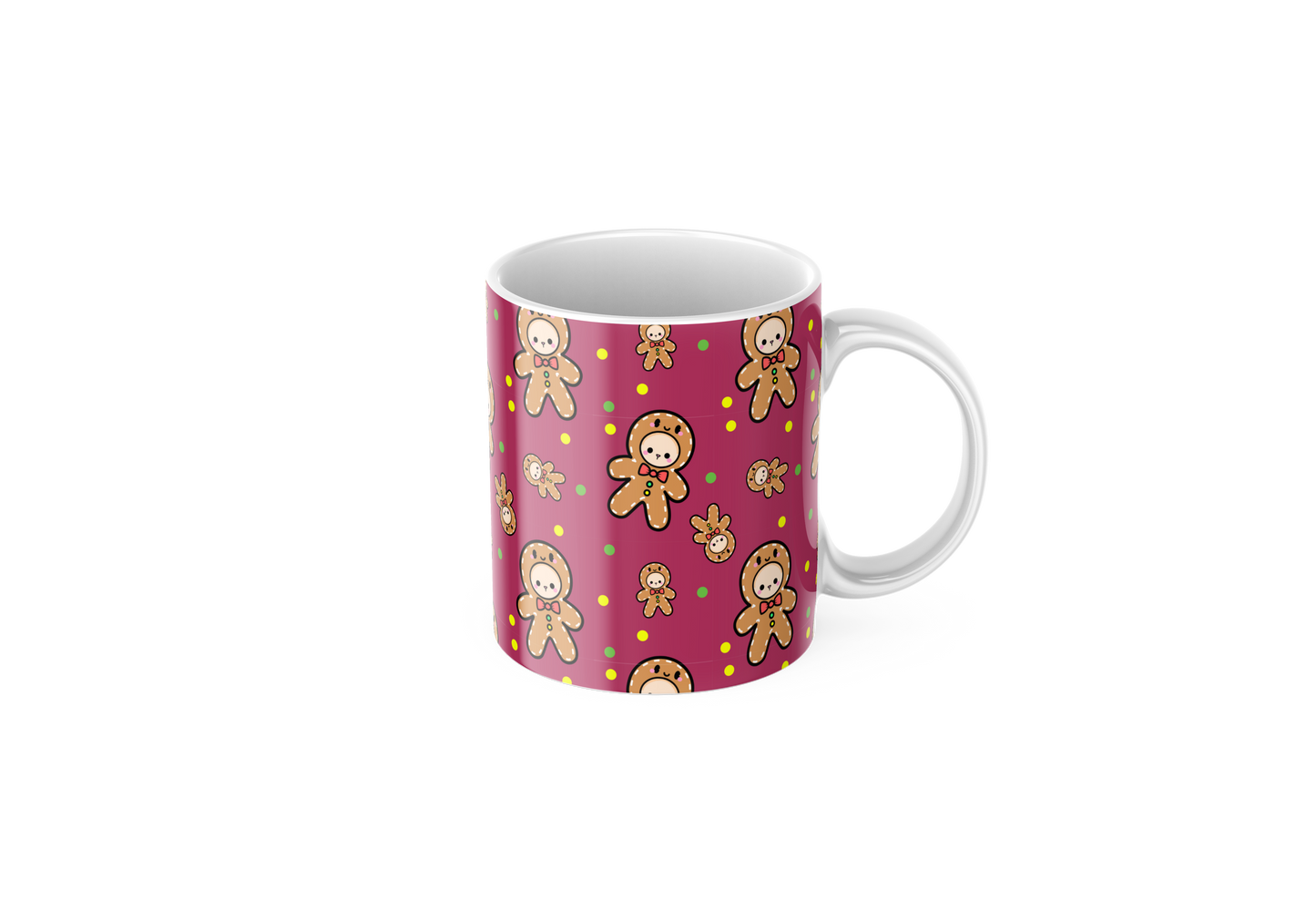 Taza con Estampados Navideños