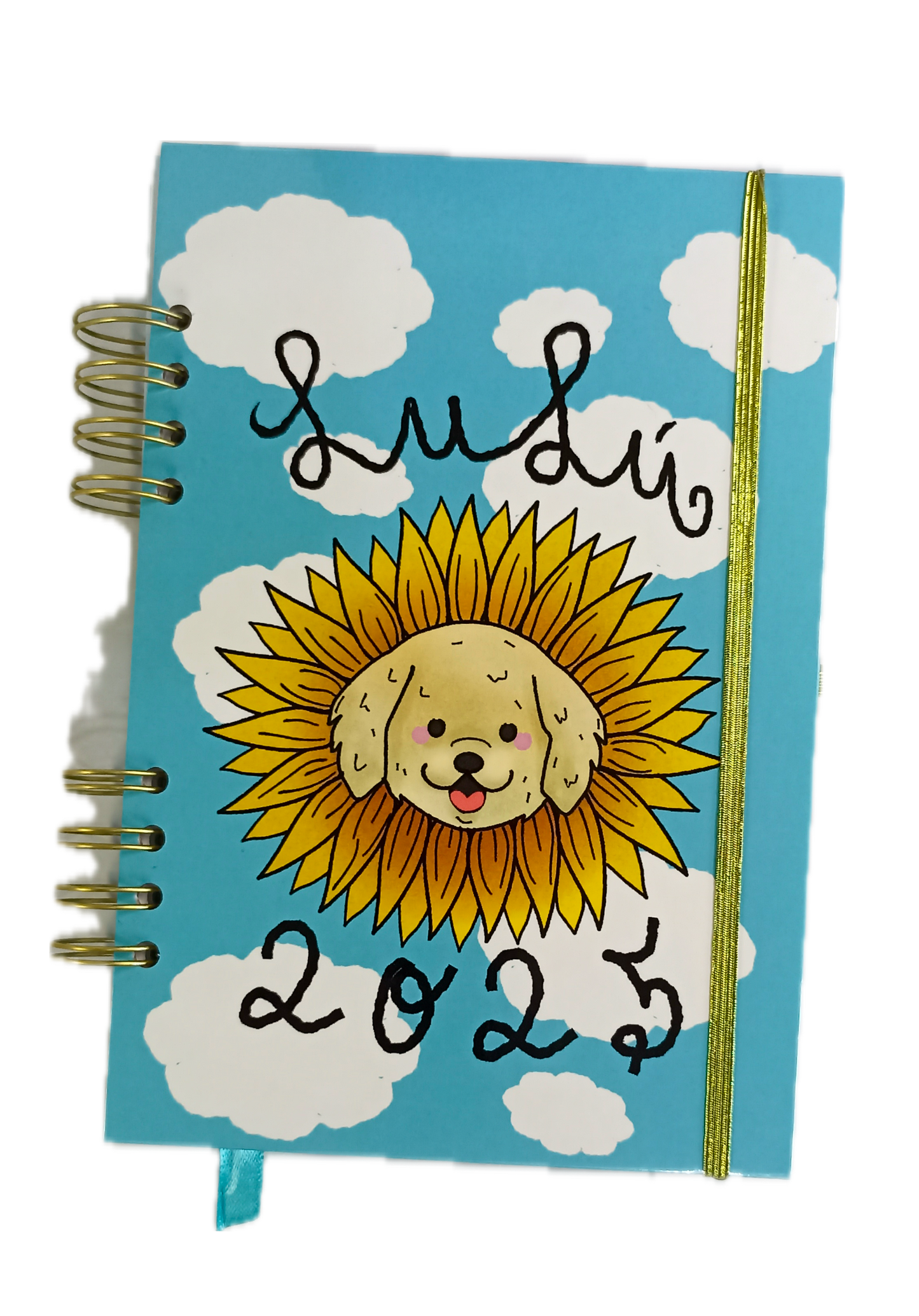 Agenda Personalizada con Foto de tu Perrito | Personaliza tu Agenda con la Ilustración de tu Mascota